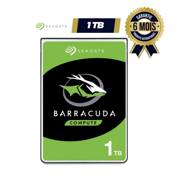 Disque dur interne Seagate 1 To 2.5" SATA 6Gb/s 5400 rpm