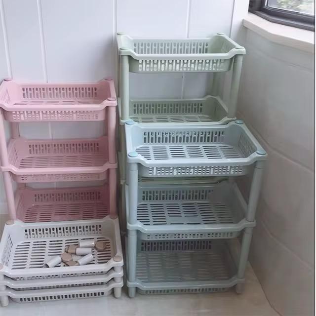 Étagère de rangement à trois niveaux