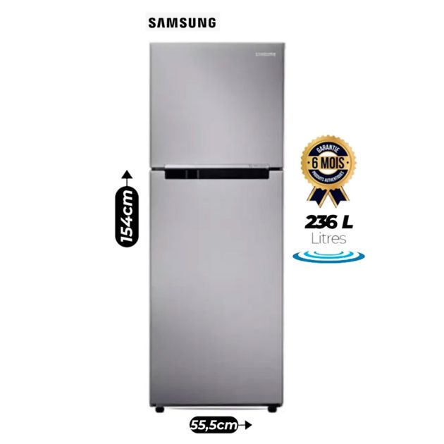 Réfrigérateur Samsung - 236 Litres - RT22HAR4DSA - Energie A+ - 5 étagères