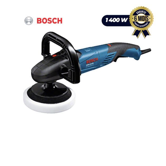 Polisseuse professionnelle Bosch GPO 14 CE - 1400 W - 750-3000 tr/min - 6 Mois