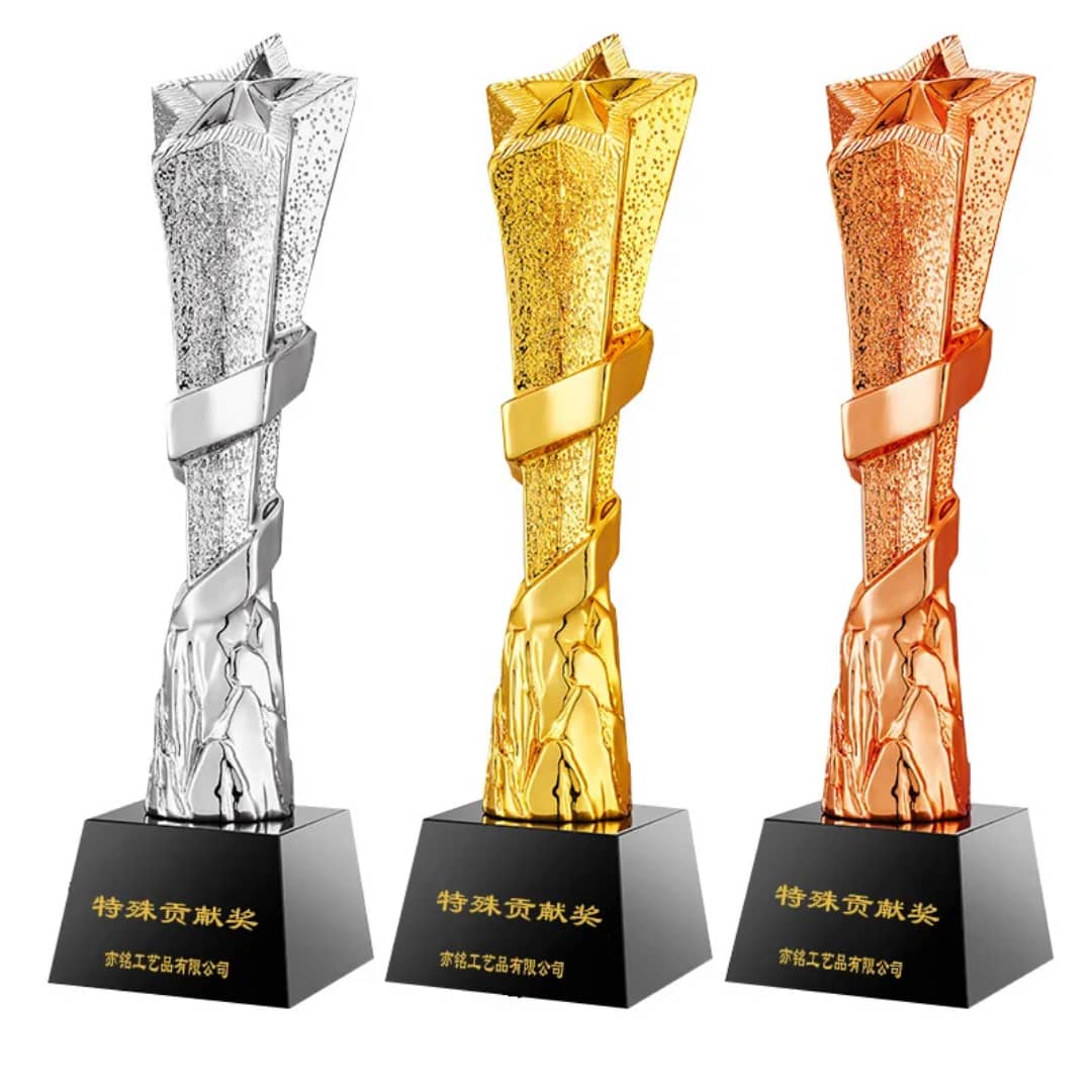 Trophées de reconnaissance – Étoile spirale