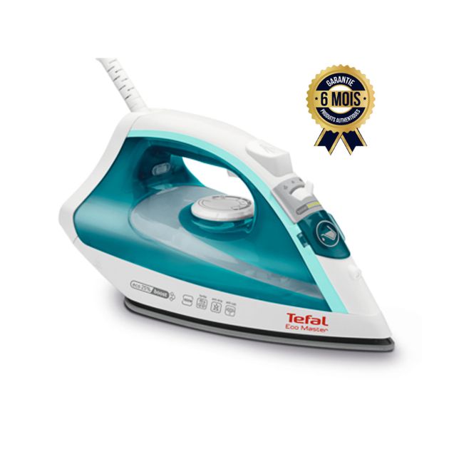 Fer à Repasser a Vapeur Avec Mode Economie D'énergie - Tefal Ecomaster