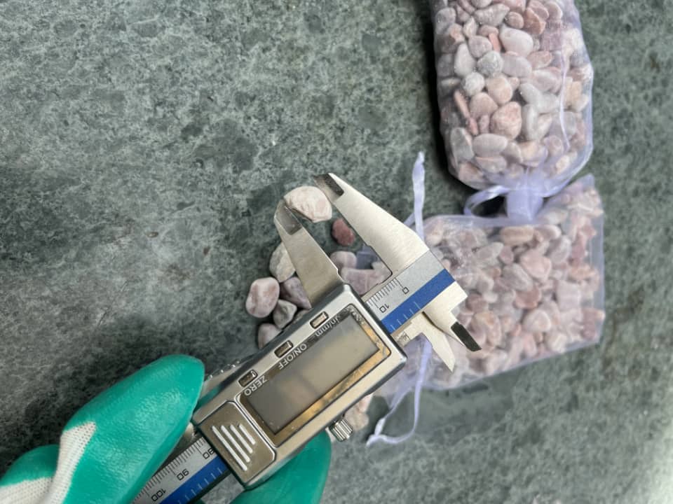 Graviers décoratifs en sachet
