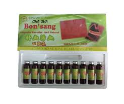 Bon' sang Kou Fu Ye, Ampoules Buvables  100% naturel permet de traiter les faiblesses sexuelles, l'anémie, les vertiges, la fatigue générale etc.