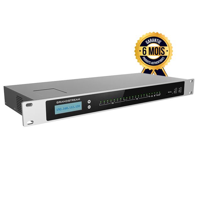 Grandstream UCM6308 - Système Téléphonique PBX IP - 3000 utilisateurs - 450 appels simultanés