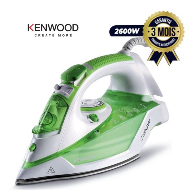 Fer a Repasser a Vapeur - KENWOOD - STP70 - 2600W - 350m