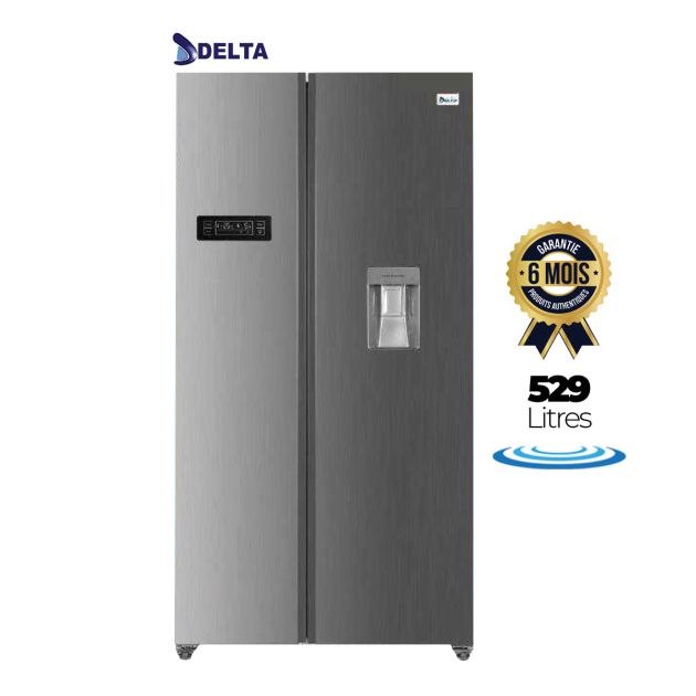 Réfrigérateur Americain Delta - DRF-651SS - 529 Litres - A++ - NO FROST