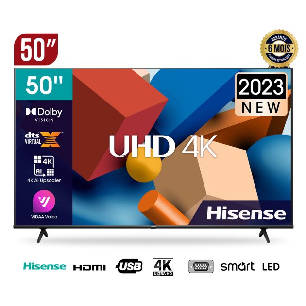 TV LED SMART ANDROID - LIGHTWAVE - 50 POUCES - UHD - 4k - FRAMELESS - LW S5000-T2S2 - GARANTIE 6 MOIS