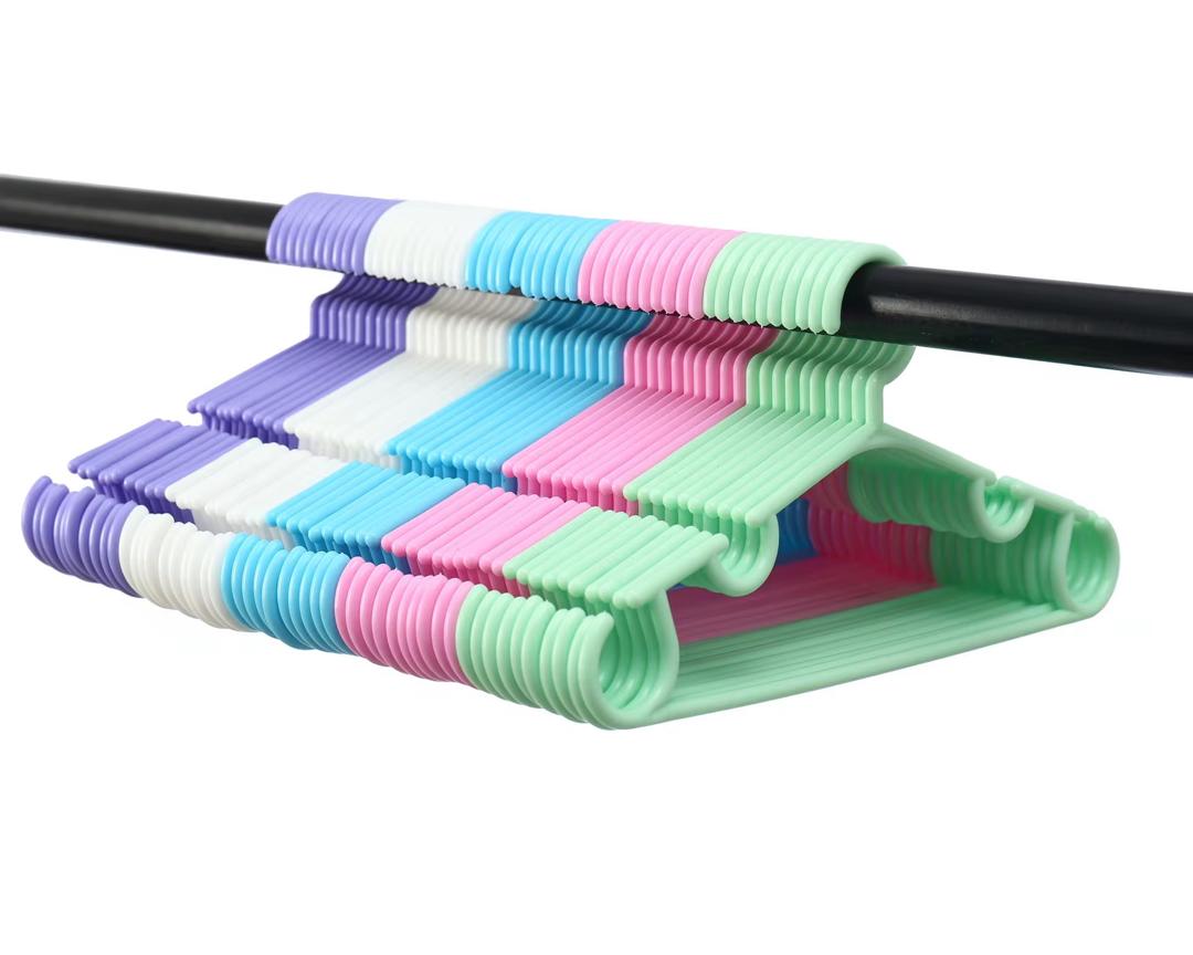 Cintre en silicone coloré