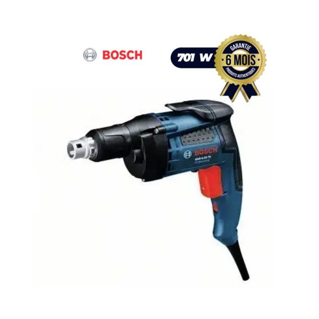Visseuse Plaquiste Filaire - Bosch GSR 6-25 TE Professional - 701 W - 06 mois de garantie