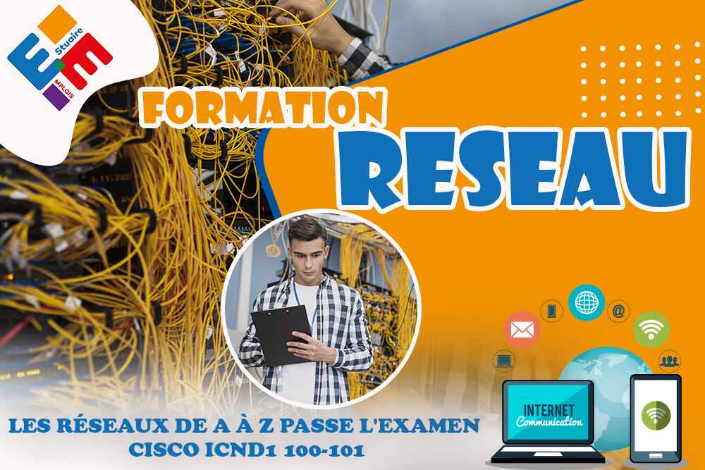 Les réseaux de a à z  passe l'examen cisco icnd1 100-101