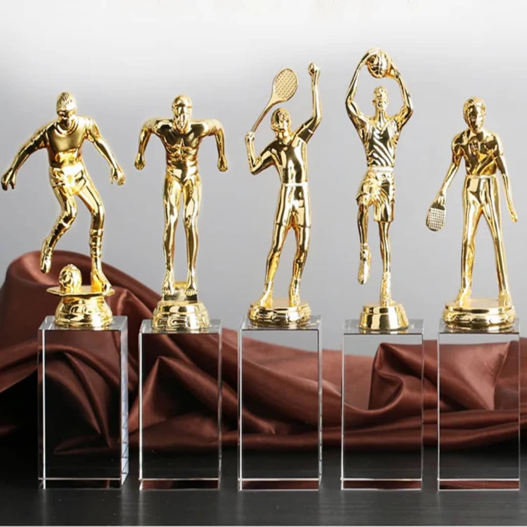 Trophées sportifs dorés – Collection multisport