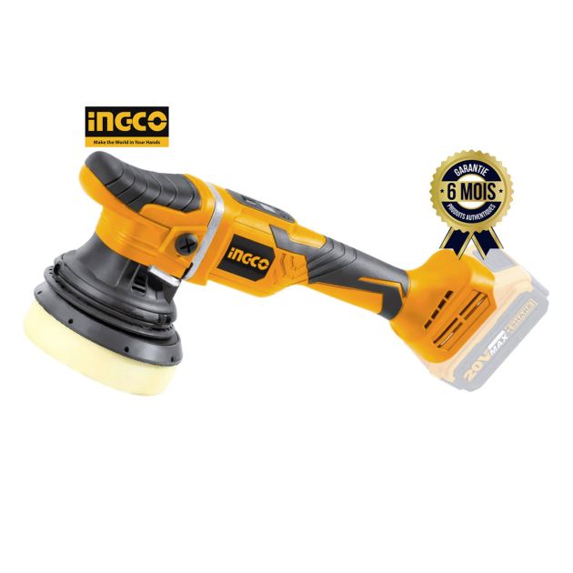 Polisseuse d'angle INGCO APLI2002 - Au Lithium-ion - 2000-4800 tr/min - 20 V - 6 Mois