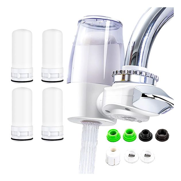 Filtre à eau pour robinet purificateur d'eau et anticalcaire