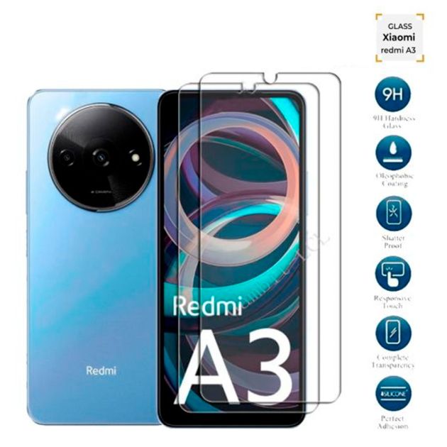 Verre de protection Premium pour Xiaomi Redmi A3 / A3x / 13C, Samsung A05 et ZTE Blade A35