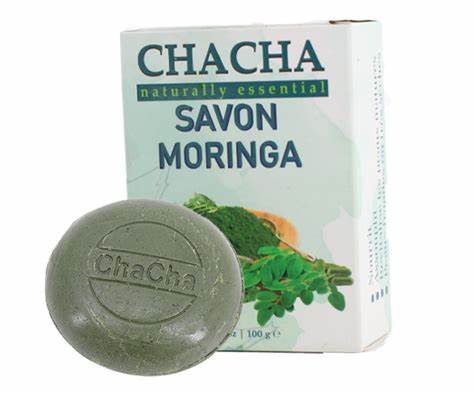 Cha Cha Savon Moringa, for soft skin care, procure un soin tout en souplesse pour la peau.