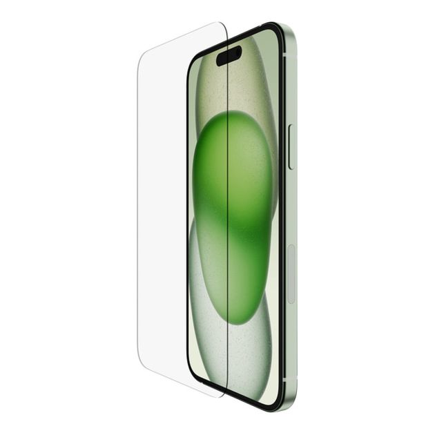 Verre de protection transparent iPhone 15 Plus