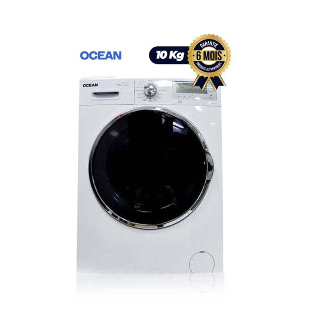 Machine à laver automatique Ocean - WFO12101 - 10kg - Blanc