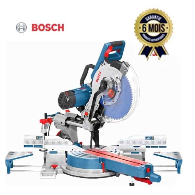 Scie à onglets radiale - Bosch Professional GCM 12 SDE - 1800W - 6 Mois
