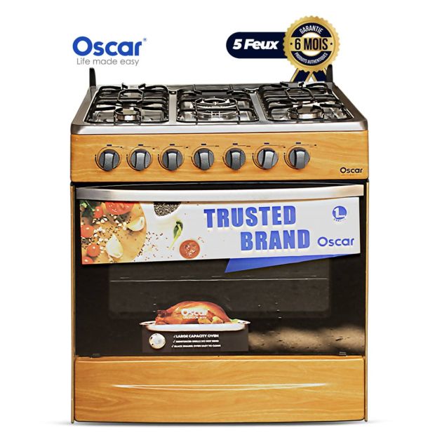 Cuisinière Oscar-60 × 76cm - Bois - 6 mois garantie
