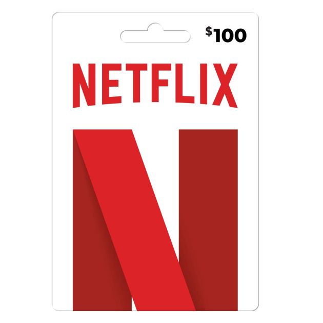 Netflix Gift Card $100 - Carte cadeau Netflix