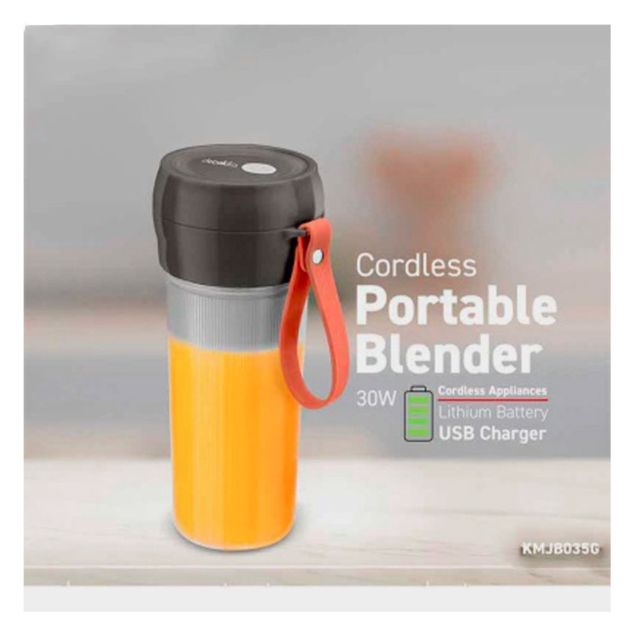 Mixeur portable sans fil - DECAKILA - KMJB035G - 300ml - Batterie 1500 mAh - 30 watts - Rechargable USB