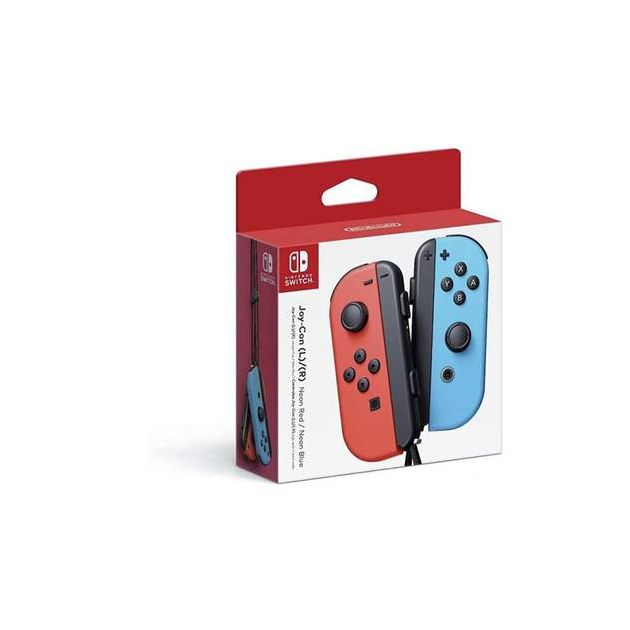 Manette Jeu video Joy-Con (L/R) : Neon Red/Neon Blue pour Nintendo Switch