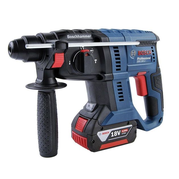 Marteau Perforateur Sans Fil - Bosch professionnelle GBH 180-Li (2 batteries 4Ah) - 06 mois