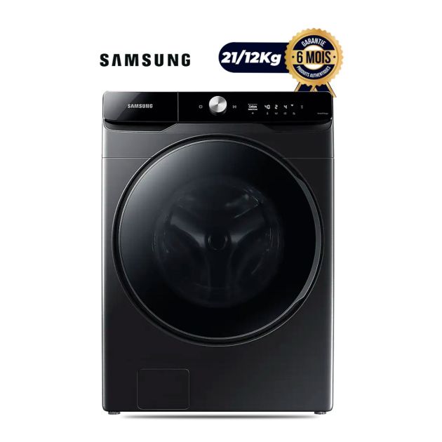 Machine Lavante et Séchante Automatique Samsung - WD17T6300GP- 21/12kg - Argent