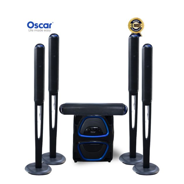 Enceinte Multimédia - OSCAR - OSC-891T - (Bluetooth, USB, lecteur SD, entrée Aux)