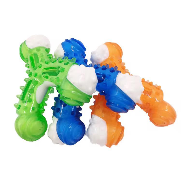 Jouets à mâcher pour chien avec picots pour l'hygiène dentaire