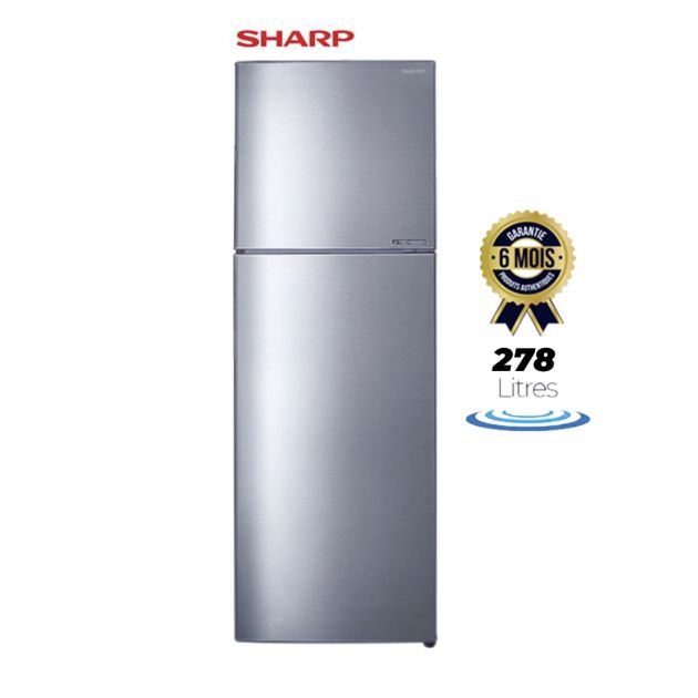Réfrigérateur Double Battant Sharp - SJ-S330-SS3 - Nonfrost - A+ - 278L