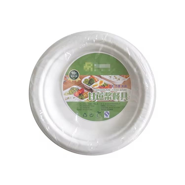 Assiette en sucre de canne