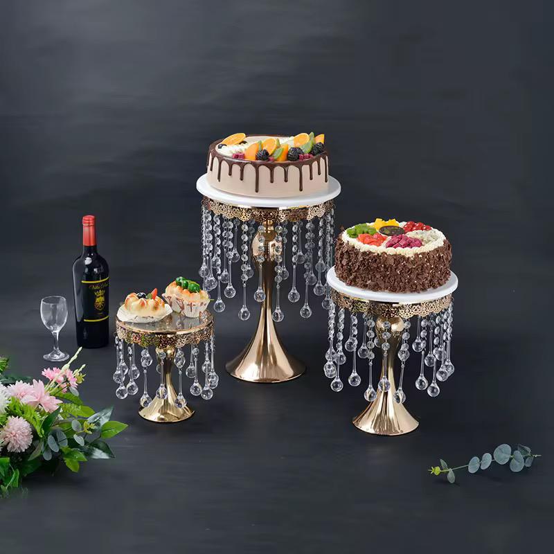 Support à gâteaux en cristal