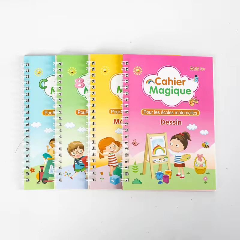 Cahier magique pour écoles maternelles