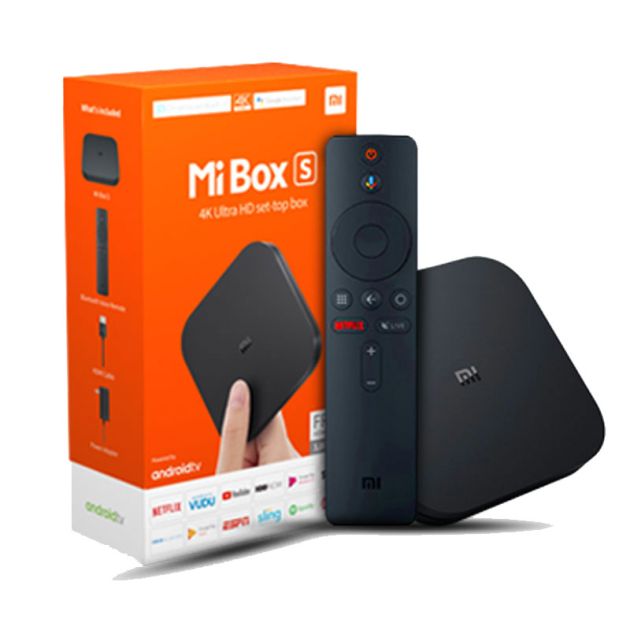Xiaomi Mi Box S avec 4K - Streaming TV Android - Lecteur multimédia - Assistant Google - Garantie 06 mois
