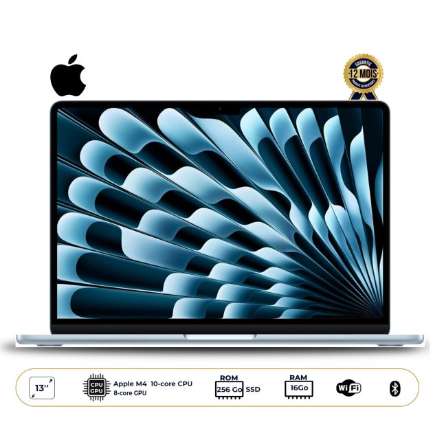 Apple MacBook Air 2025 512 Go - 16 Go de RAM - Écran Liquid Retina 13"