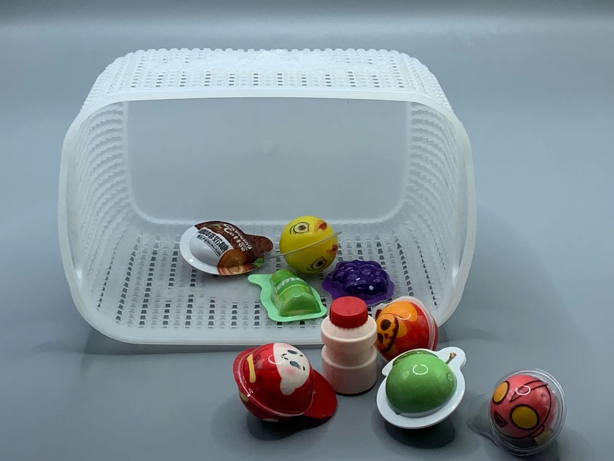panier de rangement en plastics