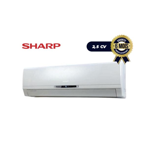 Climatiseur Split SHARP - 18000 BTU - 2 .5CV - Blanc