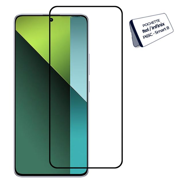 Verre de Protection d'Écran pour Itel P65C / Infinix Smart 8