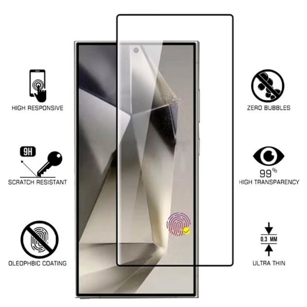 Verre de Protection Ultime pour Samsung Galaxy S25 Ultra
