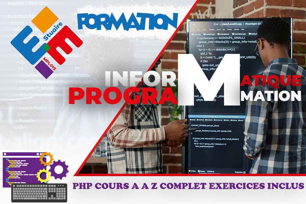 Php cours a a z complet exercices inclus