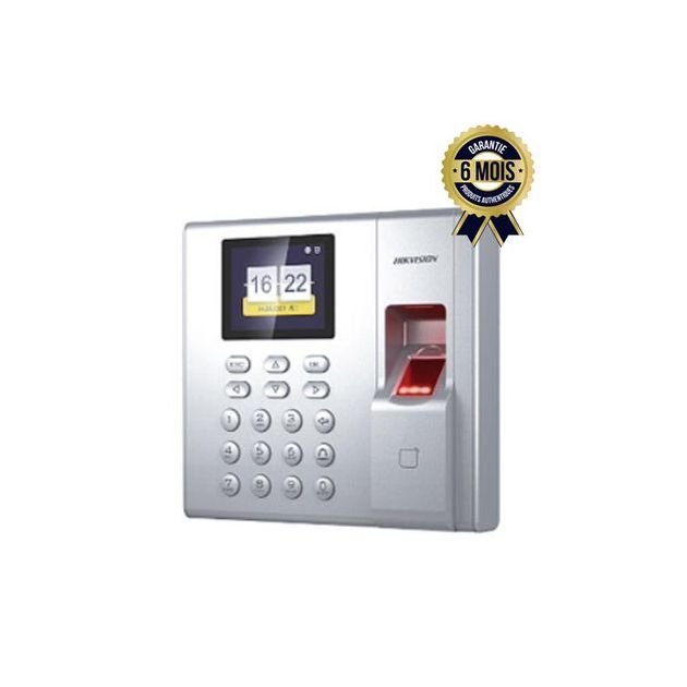 Terminal de Présence D'empreintes Digitales Hikvision DS-K1T8003MF - module de lecture de carte Mifare intégré
