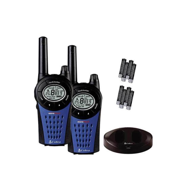 Cobra MT975-2VP - Talkie Walkie Free Licence - Portée jusqu'à 12 Km
