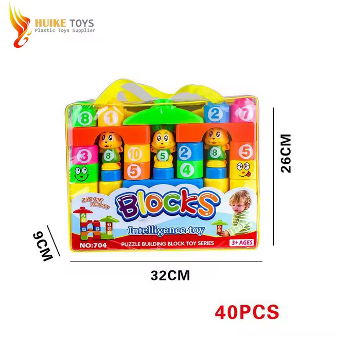 Jouet de éducatif, blocs de construction, train pour enfants