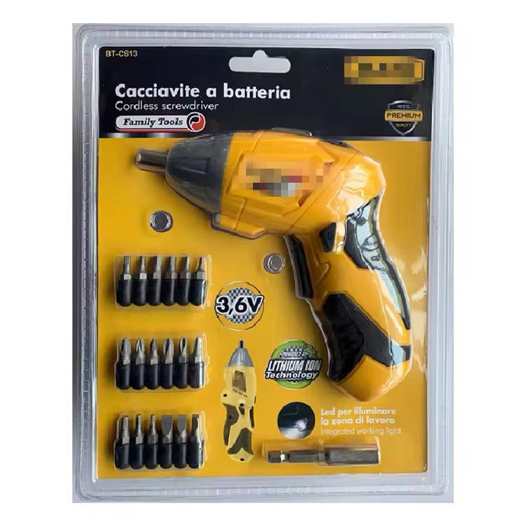 Ensemble tournevis sans fil à batterie AA (BT-CS13)