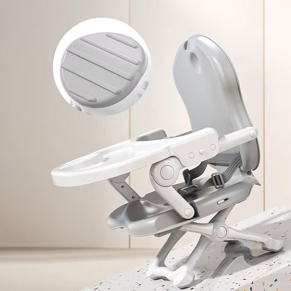 Réhausseur de Chaise Bébé Pliable avec Tablette