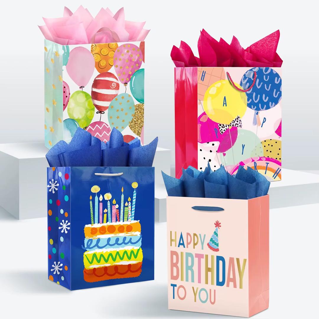 Sacs cadeaux d'anniversaire