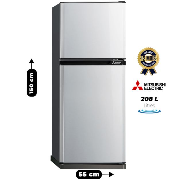 Réfrigérateur Double Battant MITSUBISHI -MR-FC31ET - No frost - A+ - 288L