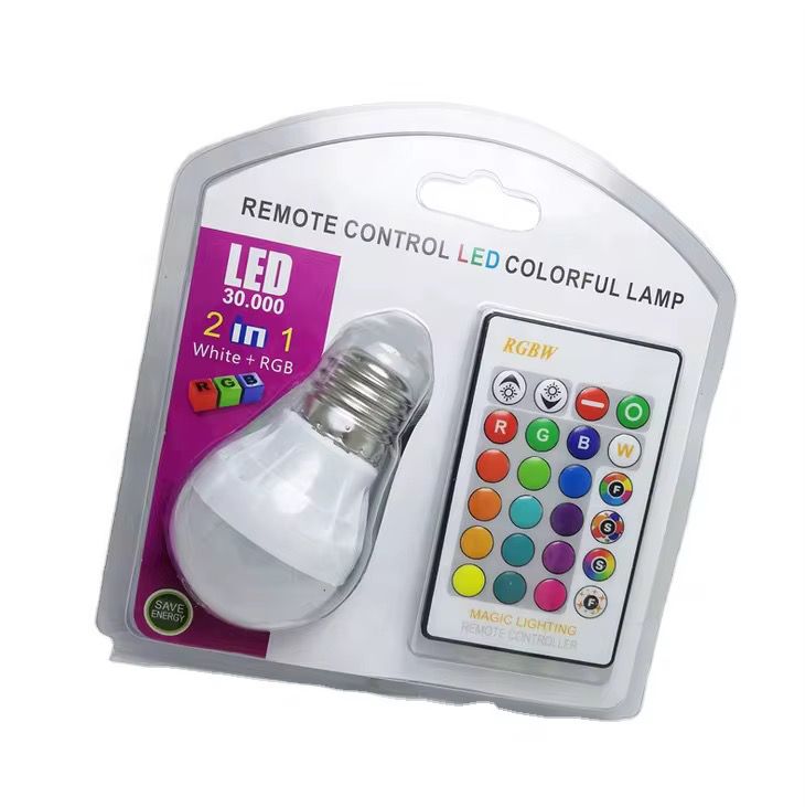 Ampoule LED RGB E27 3W